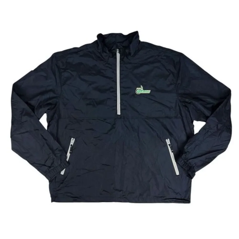 UNC Charlotte NCAA Oxford America Black Ripstop Windbreaker Jacket Size XL